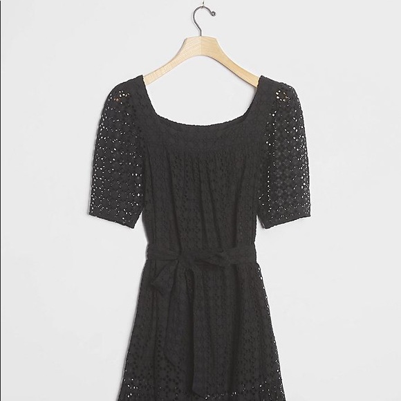 A+ Joelle Eyelet Midi Dress - Picture 3 of 5